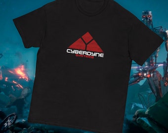 Cyberdyne Systems T-Shirt. Das Terminator-Film-T-Shirt. Skynet-Logo 1984