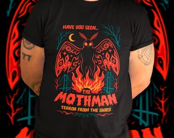 Mothman Shirt, Cryptid Graphic Tee, Kryptozoologie lustiges Geschenk,