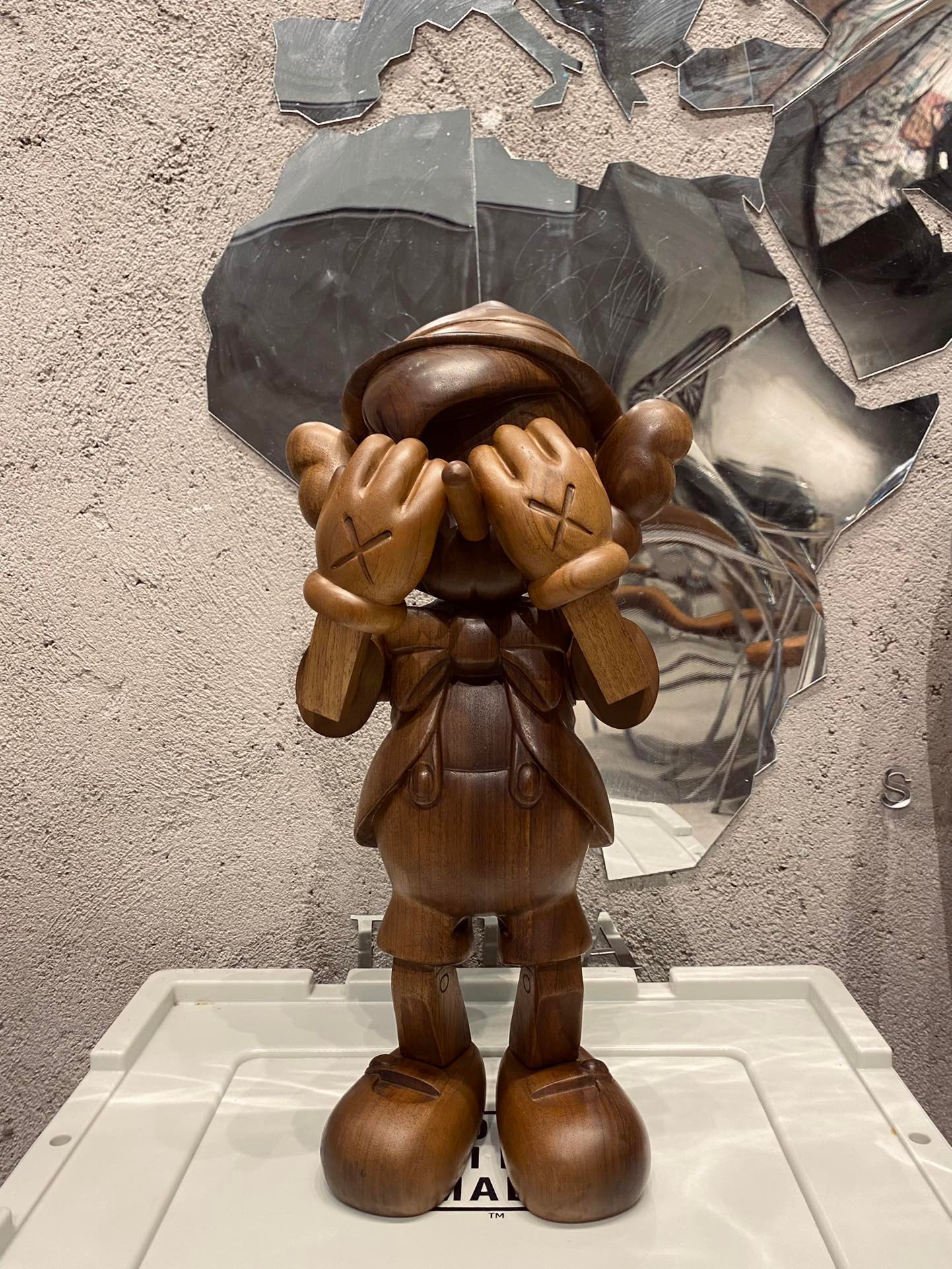 Pinocchio (Karimoku Wood Version) by KAWS (2018) : Sculpture