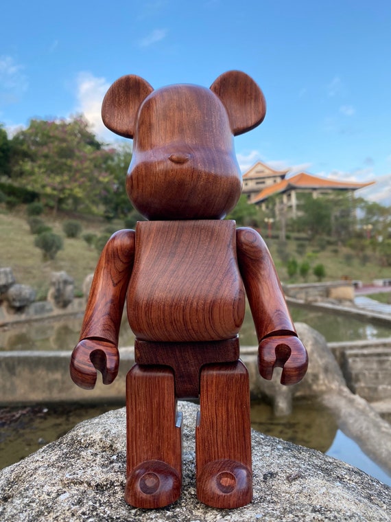 絶対的な信頼 in Carved Sculpture Karimoku 400% BE@RBRICK Rosewood Etsy - その他