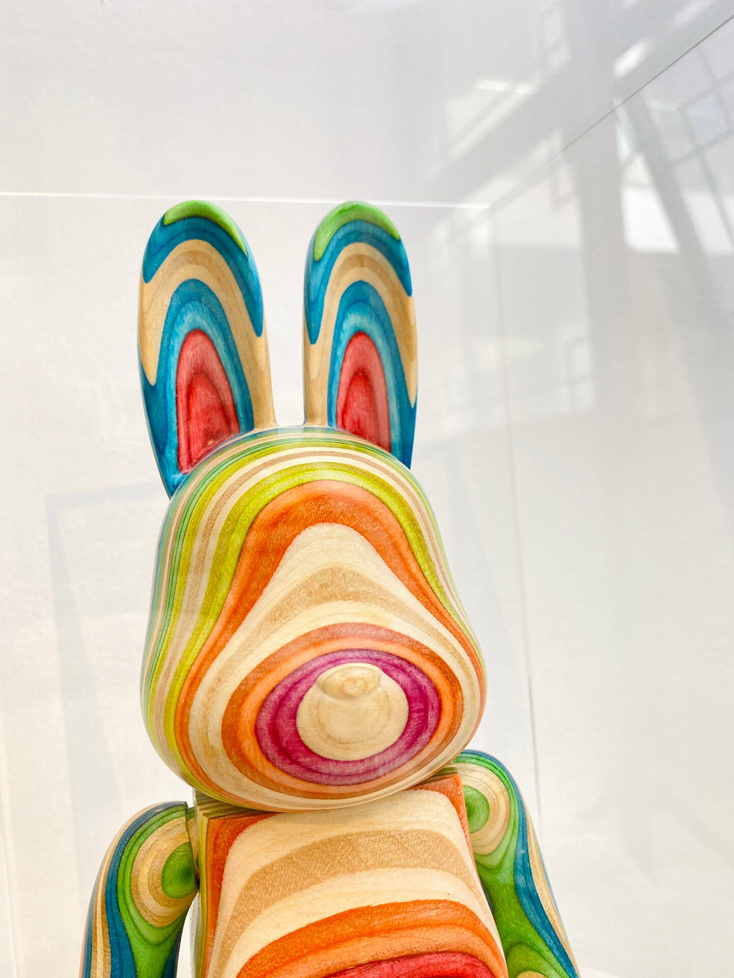 BE@RBRICK RABBRICK 400% Sk8board Rainbow X Haroshi Karimoku