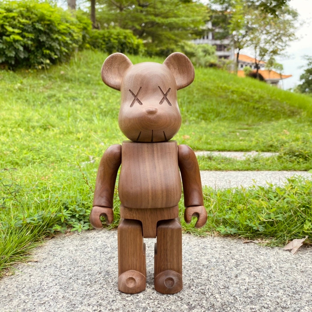 BERBRICK 400% Karimoku Companion X Nexus7 Carved From Walnut