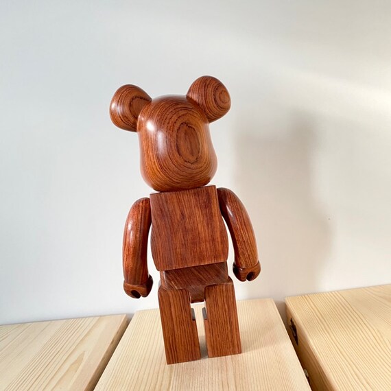 Bearbrick Karimoku Paorosa 400% Wood - US