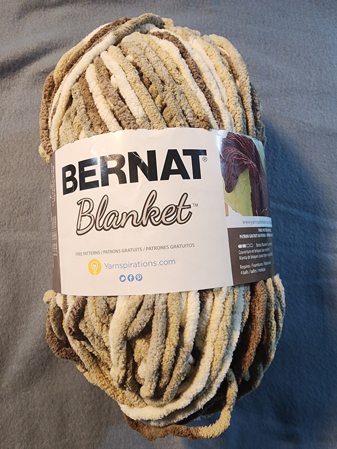 BERNAT Blanket Sonoma Yarn Etsy