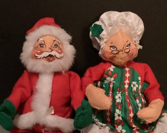 Annalee Mr and Mrs Claus