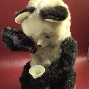 Cola Bear- Tin Toy- Japan - 1948