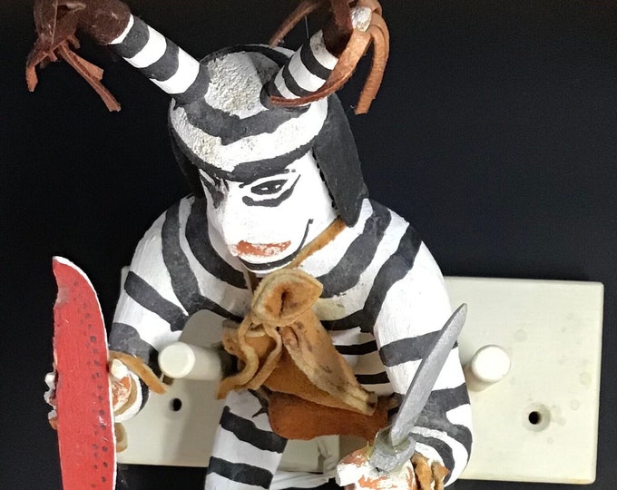 Hano Clown or Koshare, the jester of the Hopi deity’s