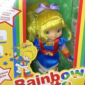 Rainbow Brite - Mattel - Poupée 23cm - Rainbow Brite / Blondine  Boite Europe  P Image 546005 Grande