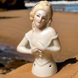 Antique German Half Doll