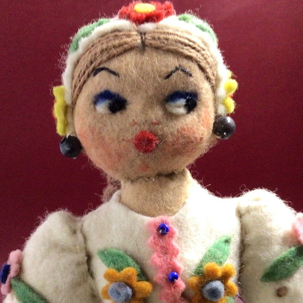 Handmade Felt Northern Girl