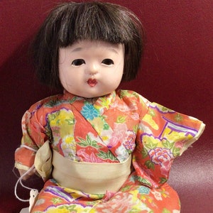 Gofun Japanese Composition Doll -1940’s