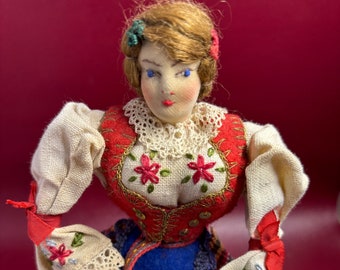 Narodna Radinost Doll from former Yugoslavia