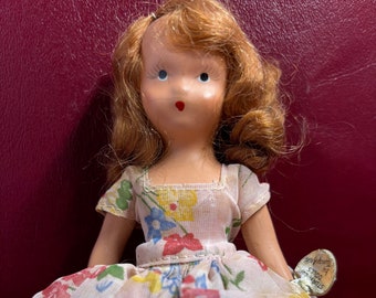 Nancy Ann April's Girl Doll – 1940s Storybook Collectible