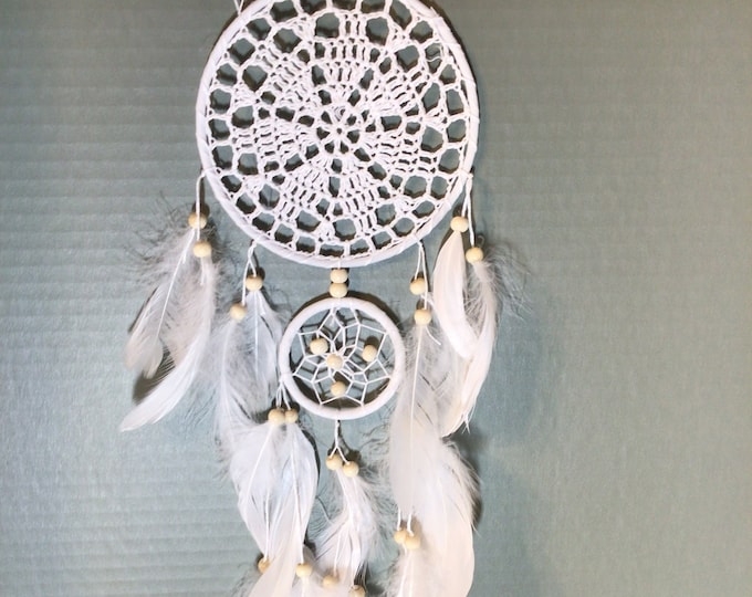 All White Dream-Catcher