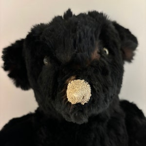 Handmade Rabbit Fur-Black Bear