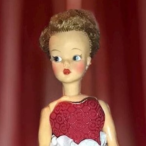 1960s Ideal Tammie in Artist Dress