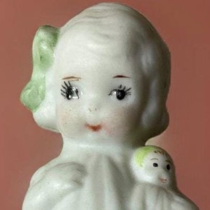 Little girl doll Japanese bisque