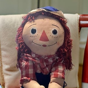 Large Knickerbocker Raggedy Andy-  45 inch