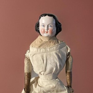 フラットヘッドチャイナドール - 1860 年代 - Etsy 日本