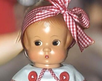 レア!1930年代 ヴィンテージ Effanbee Patsy Ann 修復済み