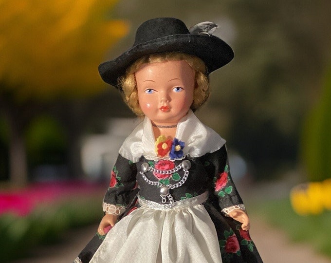 German Celluloid Doll - 1940’s