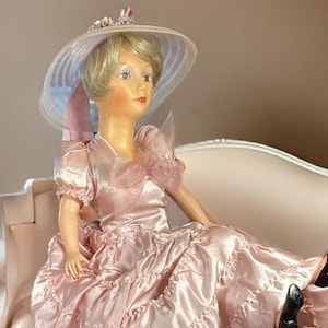 Antique Railroad Boudoir Doll