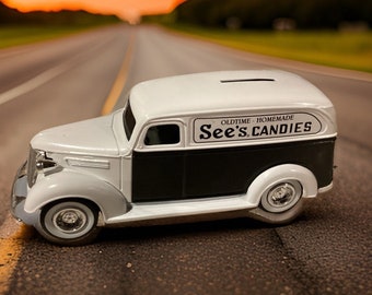 Matchbox Cast Iron Sees Candy Truck/Bank