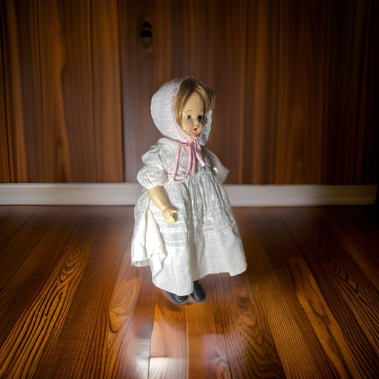1930年代のコンポジションドール：20インチのアンティークコレクターズ