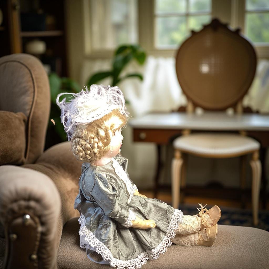 アンティーク ビスクドール - ドイツ製 - 14 インチ - Etsy 日本