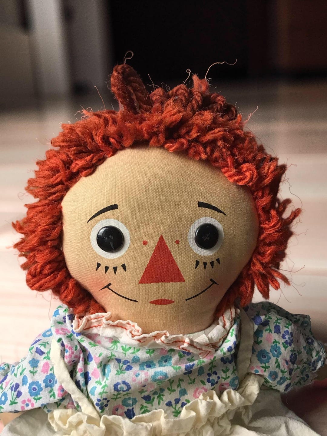 Free Shipping Vintage Boxed 1970 Knickerbocker Raggedy Ann- 15