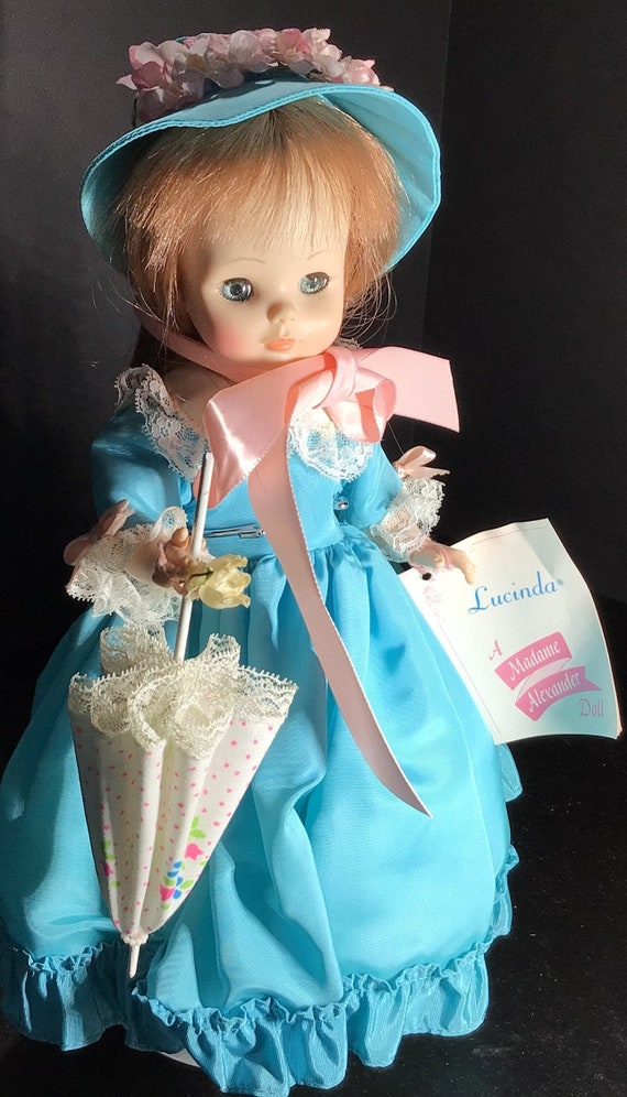 madame alexander doll blue dress Lucinda – 1970s Redhead Teal Gown Eyes MILF pornstar Kendra Lust Collection:Sunburnt Dusk Vintage madame Size:US 11.5