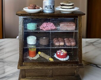 Puppenhaus Miniatur Frischbrot In Kiste – 1:12 Maßstab Für Küche & Bäckerladen | Detailliertes Zubehör Für Erwachsene Sammler