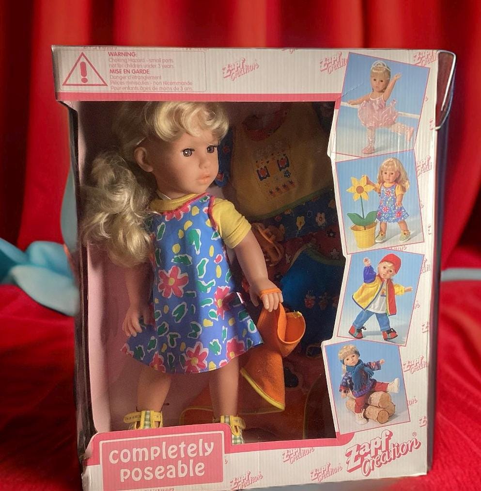 Zapf Creations - Fully Posable 18 Inch Doll - 2000's - Etsy