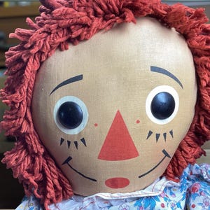 1960’s Vintage Knickerbocker Raggedy Ann - 30 inch