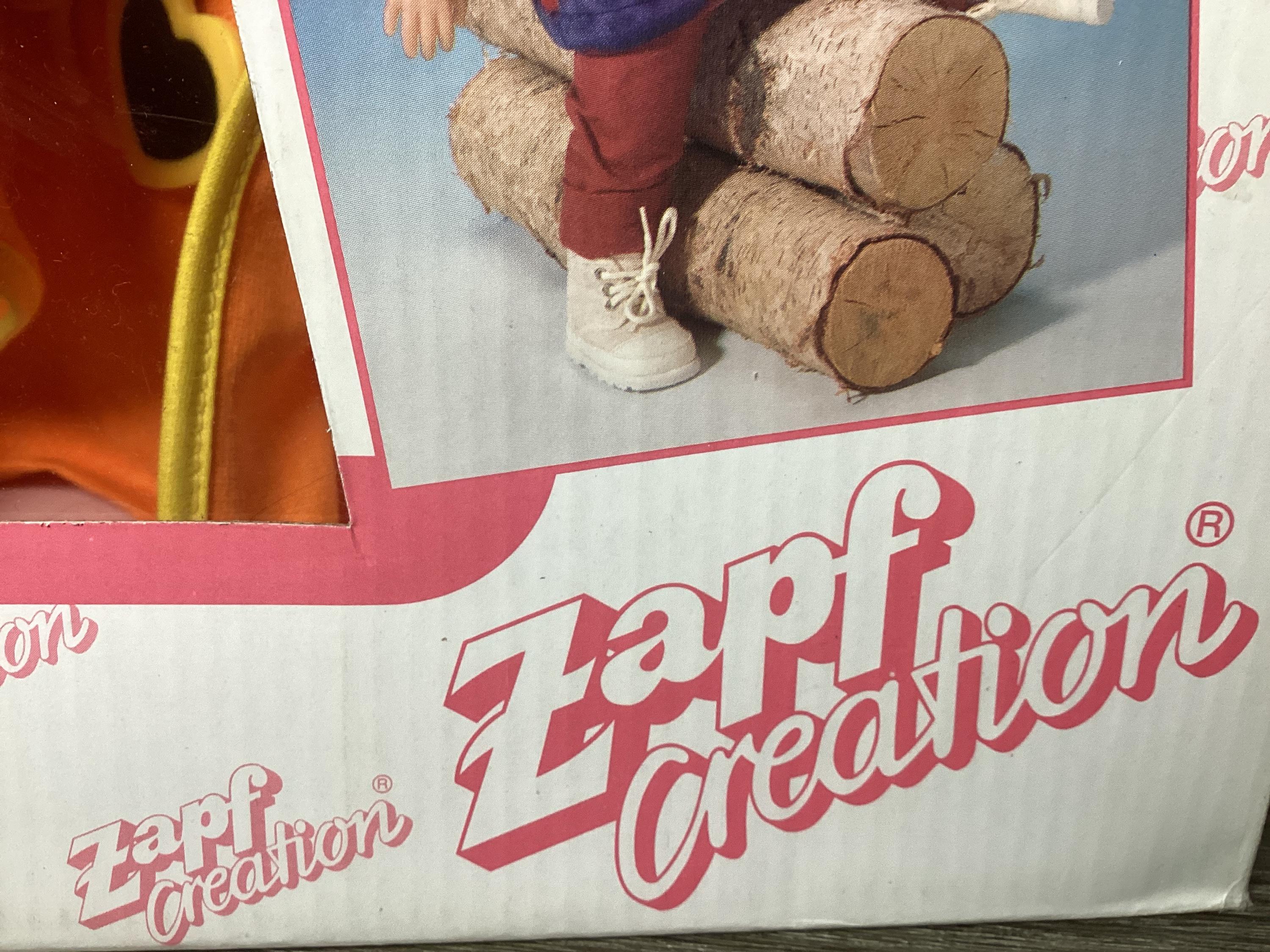 Poupée vintage Zapf Creation 19 pouces limitée 50/18 Poupée afro-américaine vintage - France