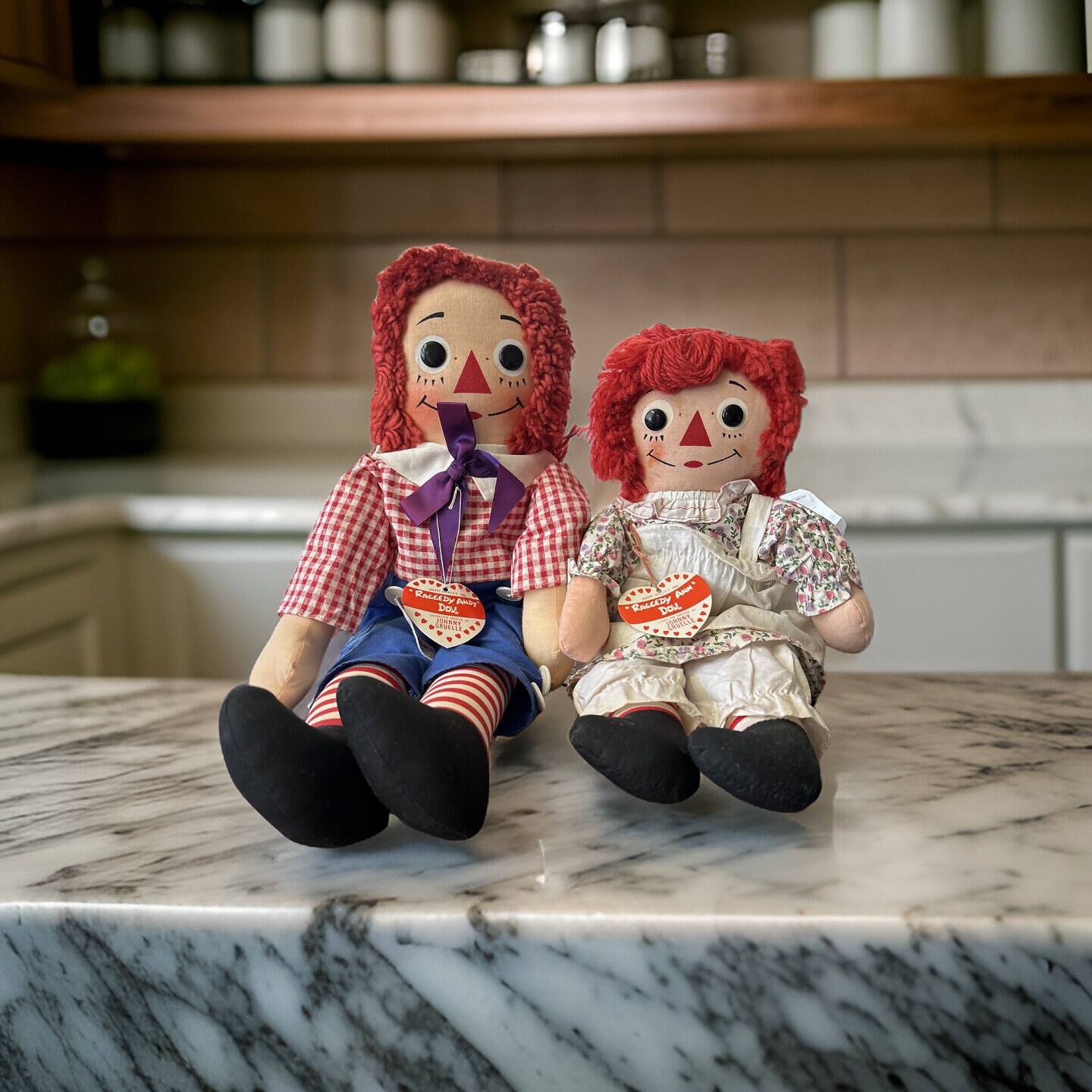 Knickerbocker Raggedy Ann & Andy Set -14 Inches - Etsy Knickerbocker Raggedy Ann & Andy Set -14 Inches - Etsy