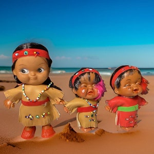 Three Little Indian Dolls - 1960’s