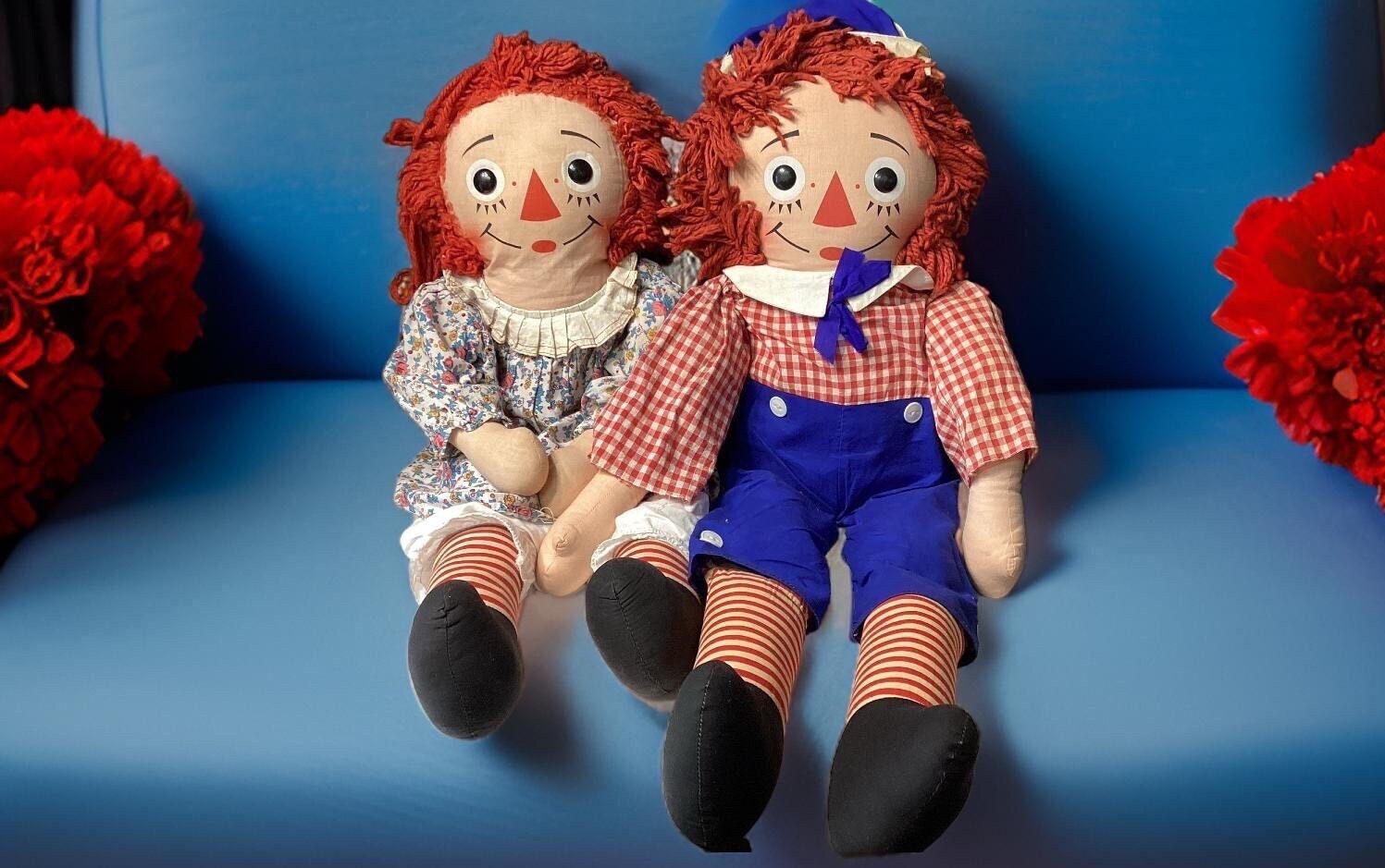 Knickerbocker Raggedy Ann & Andy - 30 Inch - Etsy