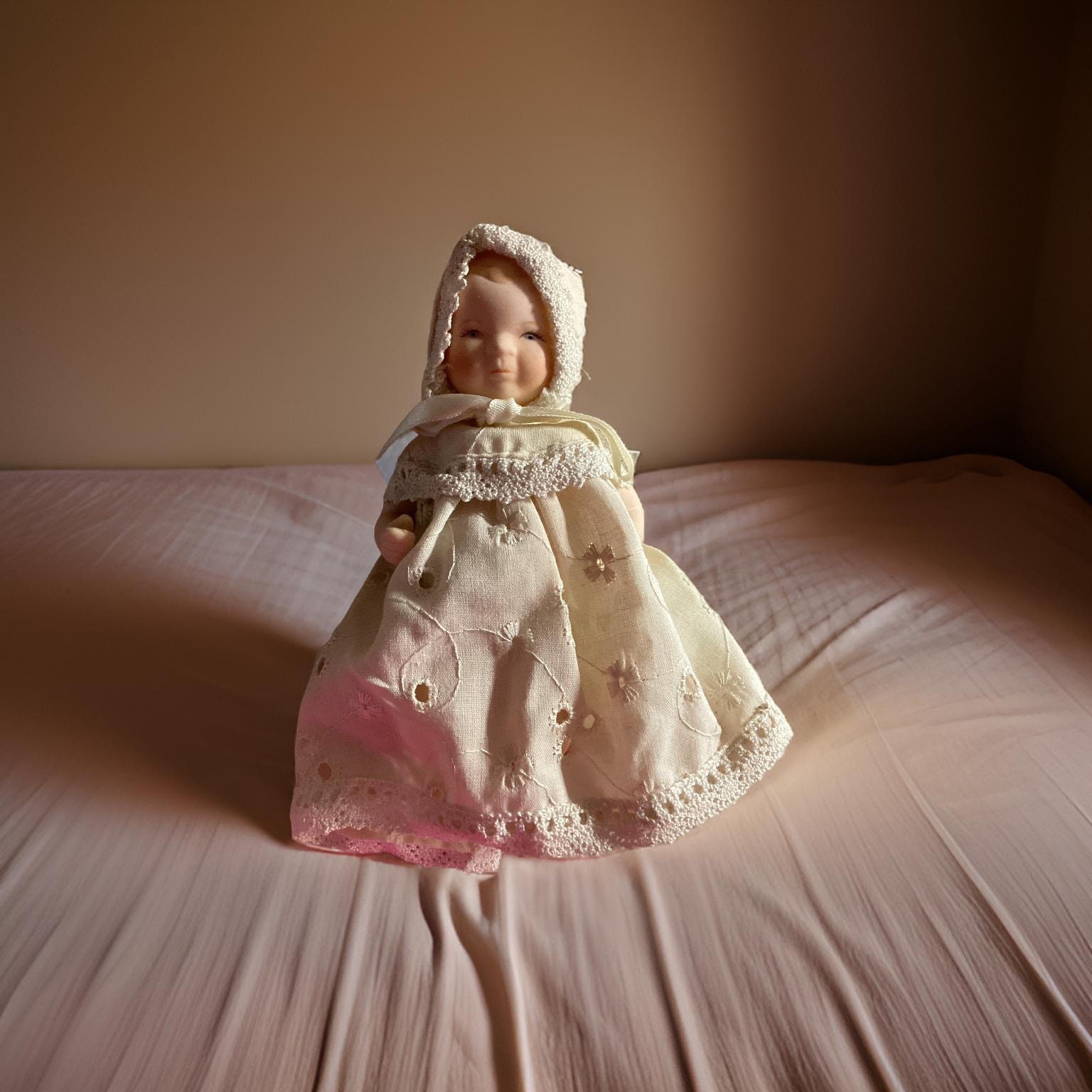 🚼50年以上前希少品アンティークの外国土産の赤ちゃん人形6000円