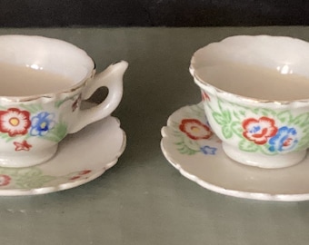 Miniature Tea and Saucer