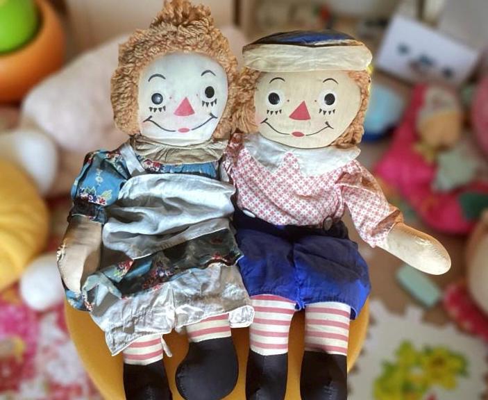 魅力的な19インチのジョージーン・ラガディ・アン＆アンディ人形