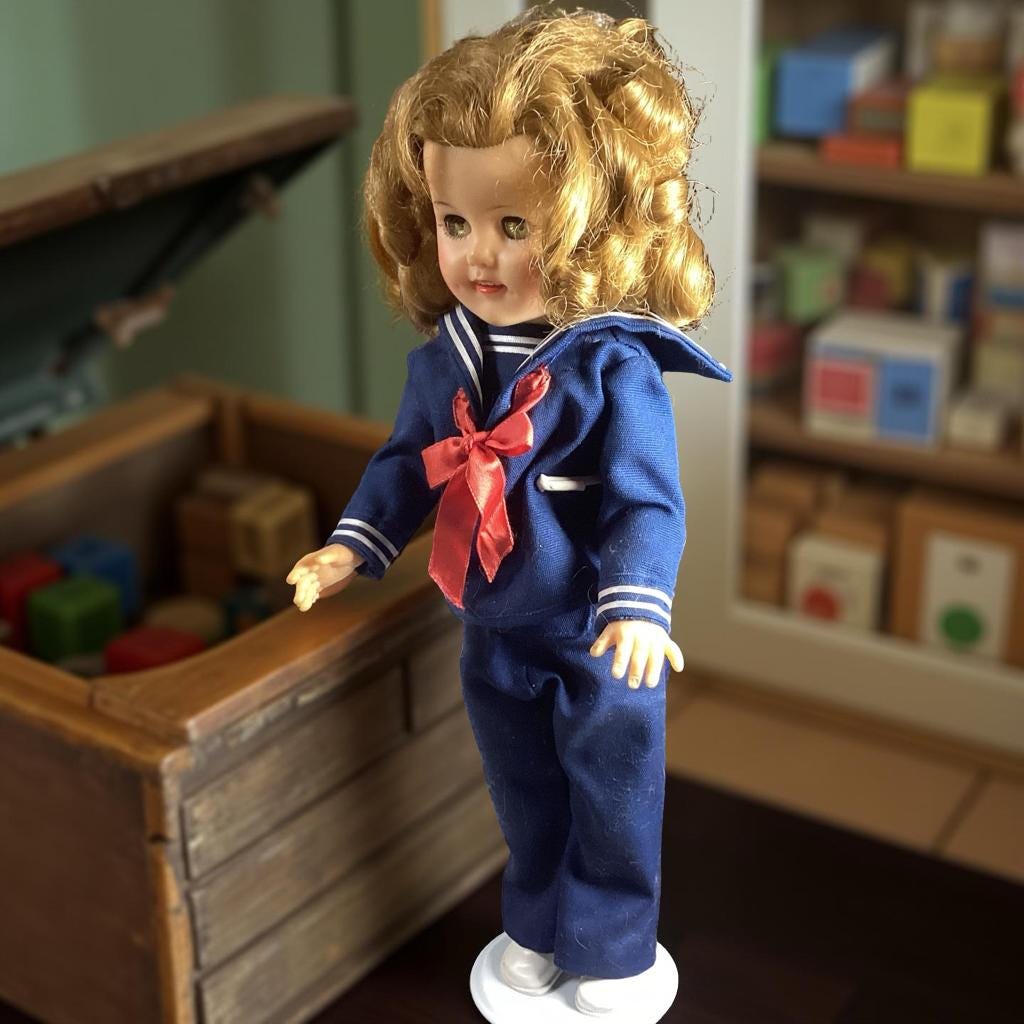 理想のシャーリー・テンプルのセーラー服姿 - 1960年代 - Etsy 日本