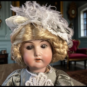 Antique Bisque Doll- German- 14 inches