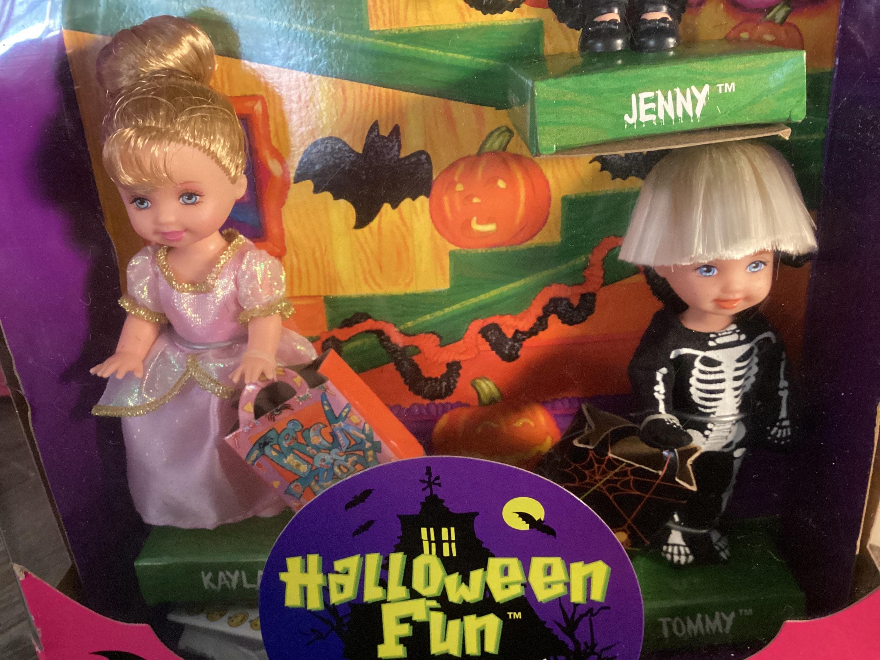 1998年　Halloween Fun Barbie &Kelly Vintage 1998 Mattel Barbie & Kelly Halloween Fun Target
