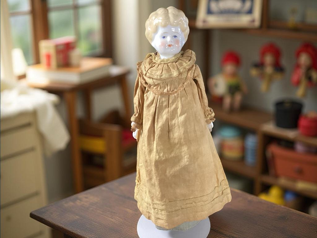 Antique China Doll: 12