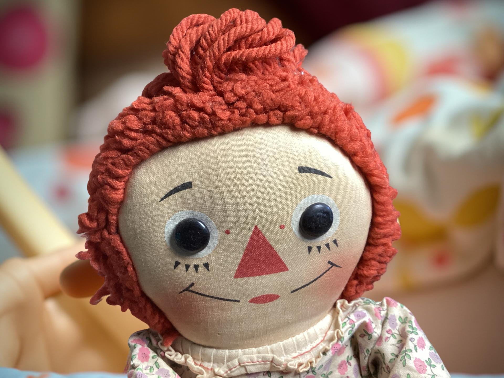Free Shipping Vintage Knickerbocker Raggedy Ann Doll - 16 Inches