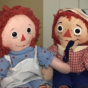 Raggedy Ann and Andy Knickerbocker - 15 inch