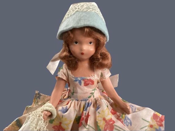 Nancy Ann Bisque Doll April #190 - Etsy