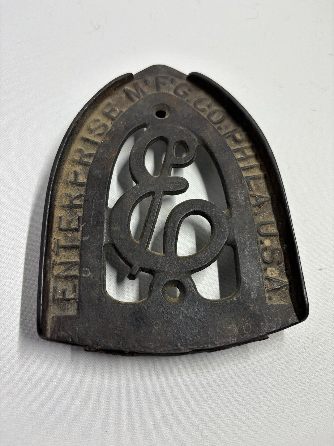 Antique Iron Holder Etsy