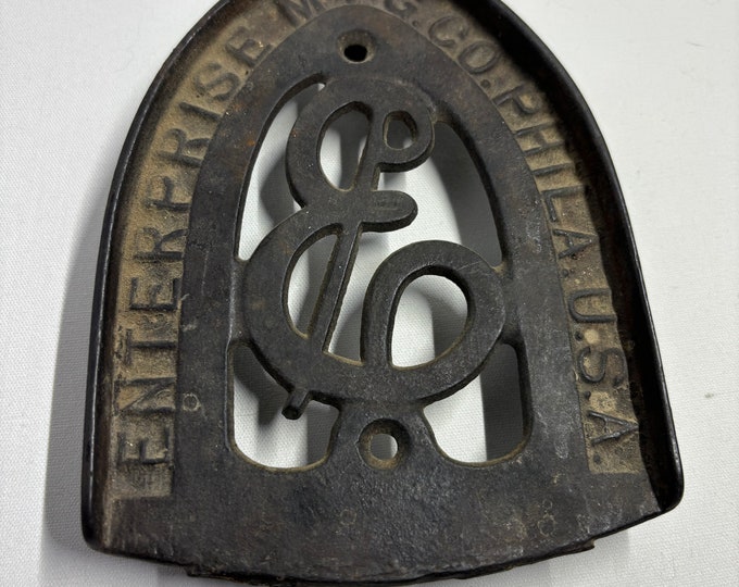 Antique Iron Holder